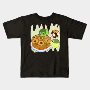 Penguinscoops - pineapple upsidedown cake Kids T-Shirt